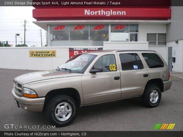 2002 Dodge Durango Sport 4x4 in Light Almond Pearl Metallic