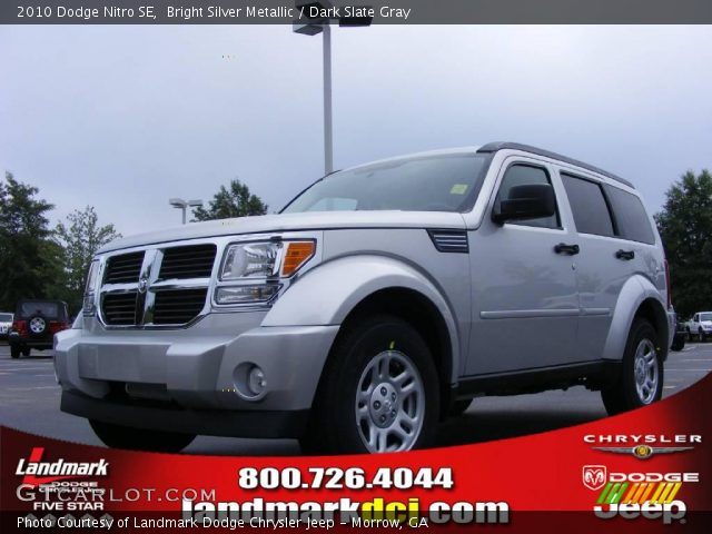 2010 Dodge Nitro SE in Bright Silver Metallic