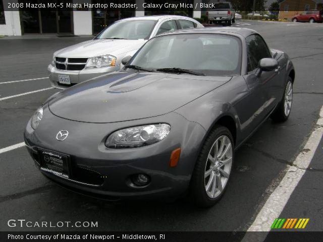 2008 Mazda MX-5 Miata Hardtop Roadster in Galaxy Gray Mica