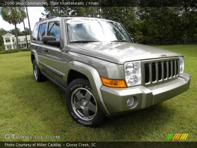 2006 Jeep Commander  in Light Khaki Metallic