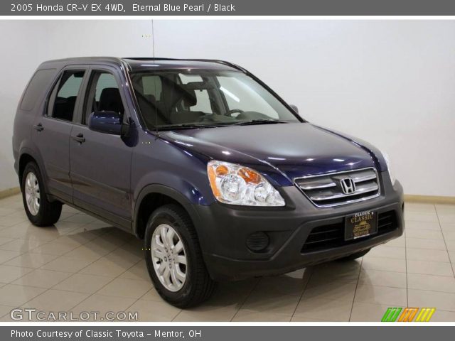 2005 Honda CR-V EX 4WD in Eternal Blue Pearl