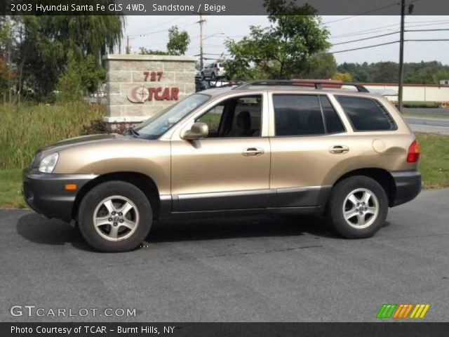 2003 Hyundai Santa Fe GLS 4WD in Sandstone