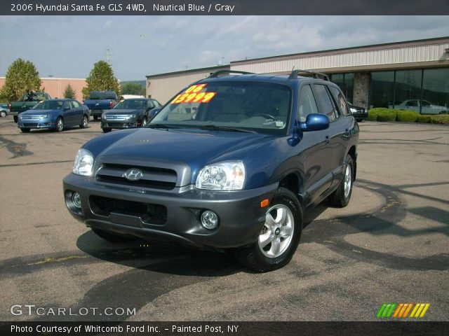2006 Hyundai Santa Fe GLS 4WD in Nautical Blue