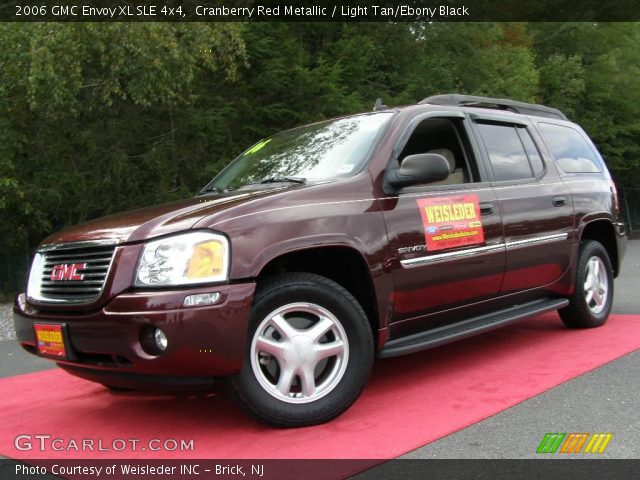 2006 GMC Envoy XL SLE 4x4 in Cranberry Red Metallic
