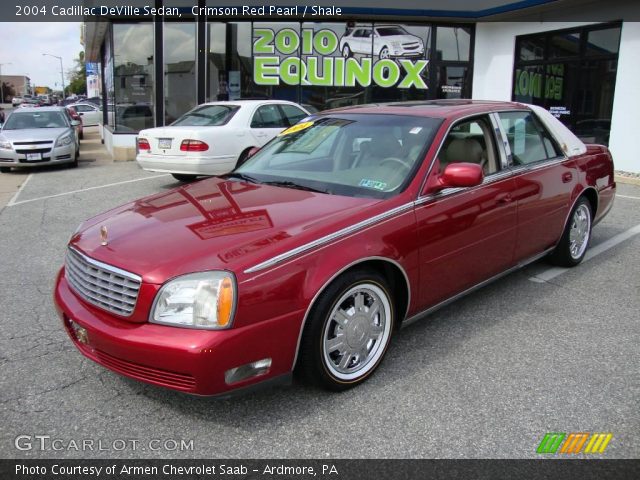 2004 Cadillac DeVille Sedan in Crimson Red Pearl
