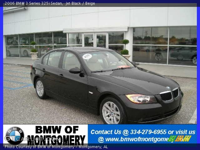 2006 BMW 3 Series 325i Sedan in Jet Black