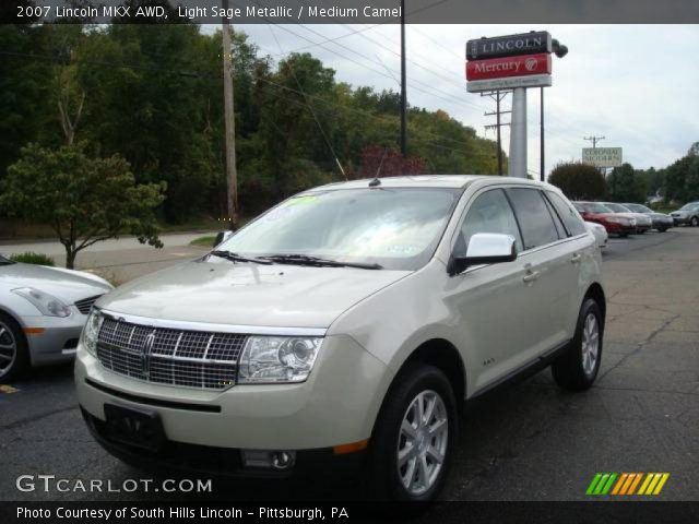 2007 Lincoln MKX AWD in Light Sage Metallic