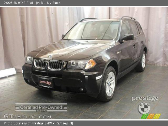 2006 BMW X3 3.0i in Jet Black
