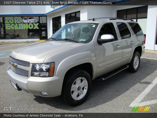 2007 Chevrolet Tahoe Z71 4x4 in Silver Birch Metallic