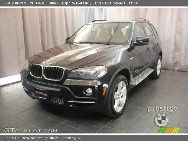 2009 BMW X5 xDrive30i in Black Sapphire Metallic
