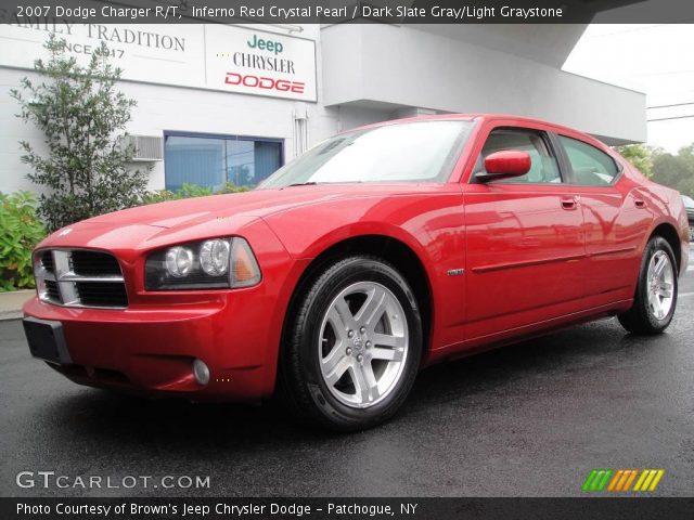 2007 Dodge Charger R/T in Inferno Red Crystal Pearl