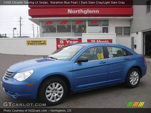 2008 Chrysler Sebring LX Sedan in Marathon Blue Pearl