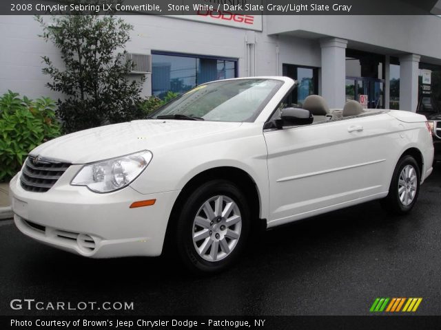 2008 Chrysler Sebring LX Convertible in Stone White