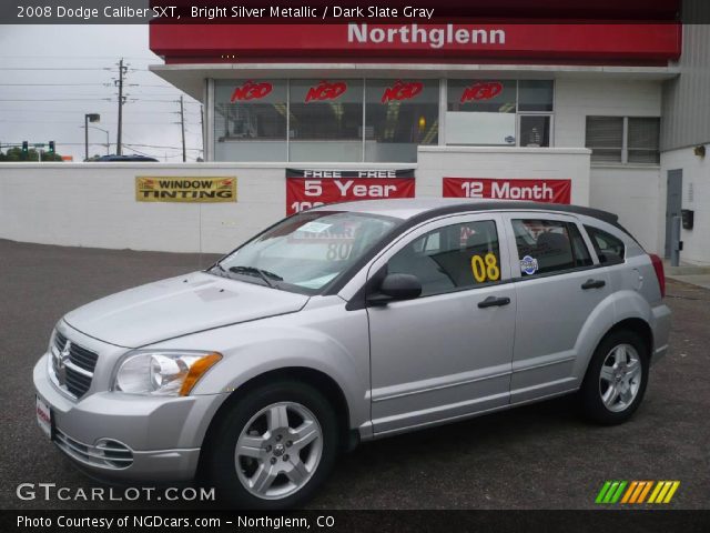 2008 Dodge Caliber SXT in Bright Silver Metallic