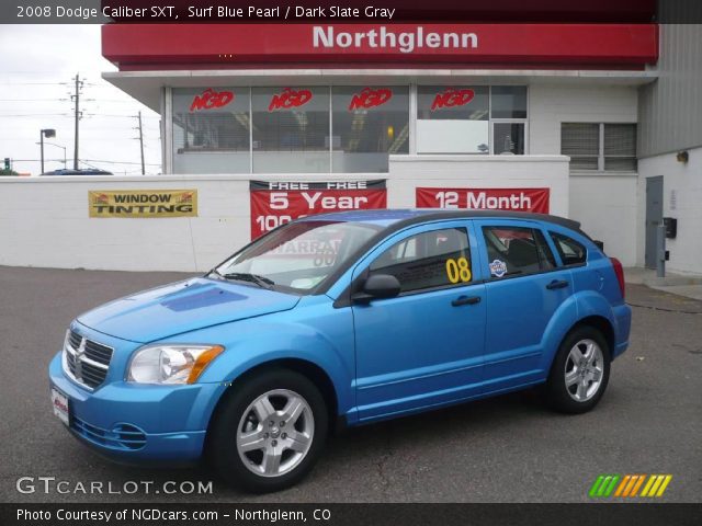 2008 Dodge Caliber SXT in Surf Blue Pearl