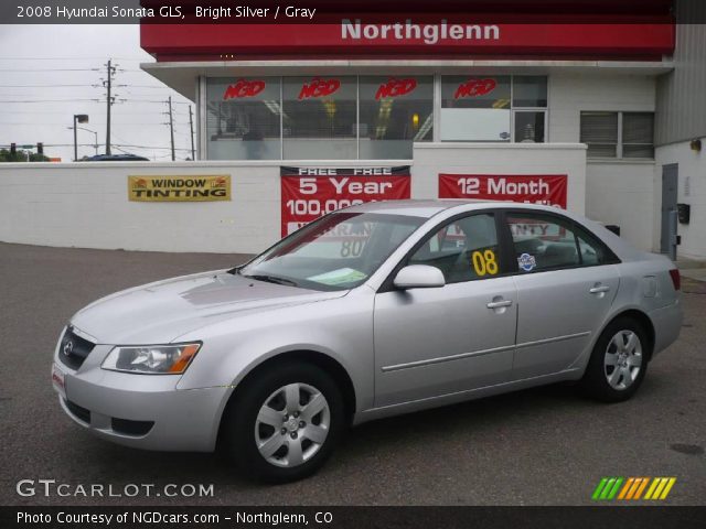 2008 Hyundai Sonata GLS in Bright Silver