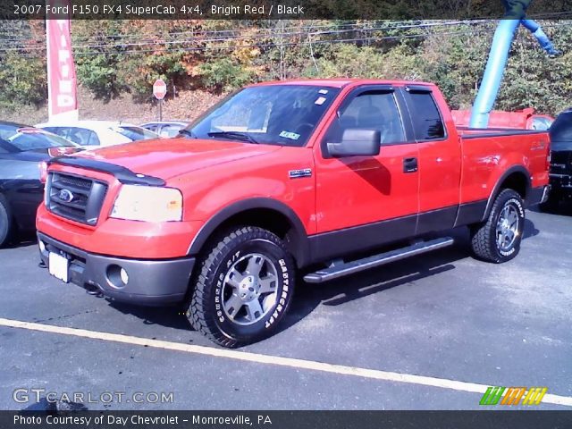 2007 Ford F150 FX4 SuperCab 4x4 in Bright Red