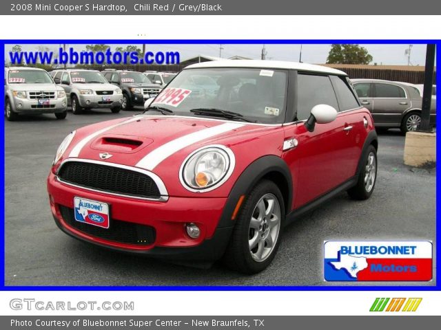 2008 Mini Cooper S Hardtop in Chili Red