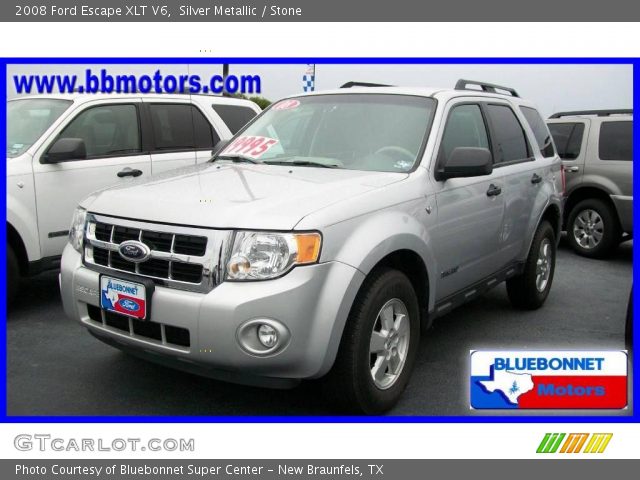2008 Ford Escape XLT V6 in Silver Metallic