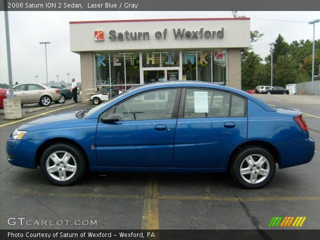2006 Saturn ION 2 Sedan in Laser Blue