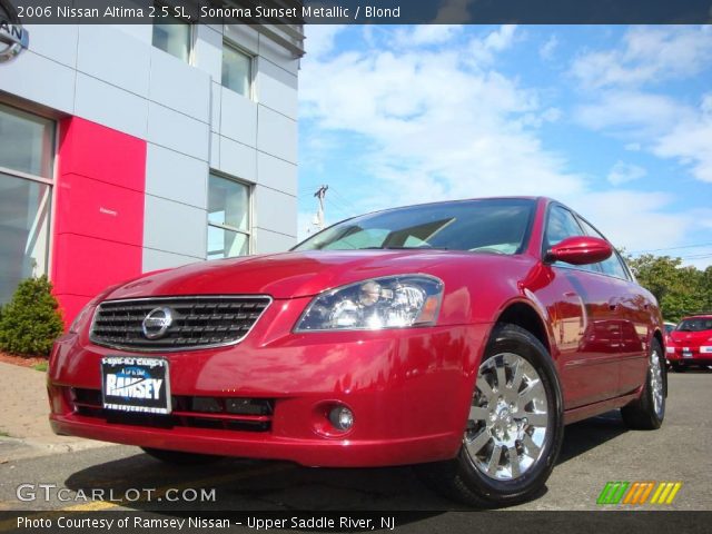 2006 Nissan Altima 2.5 SL in Sonoma Sunset Metallic