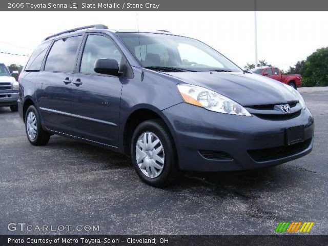 2006 Toyota Sienna LE in Slate Metallic