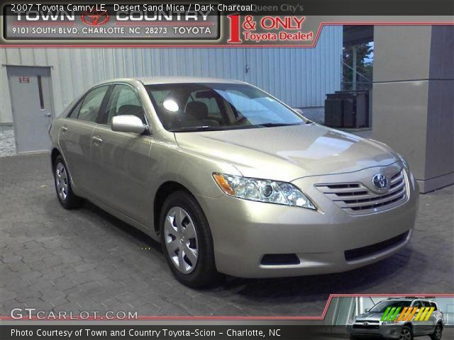 2007 Toyota Camry LE in Desert Sand Mica