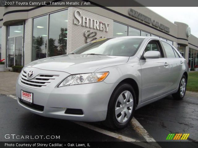 2007 Toyota Camry LE in Titanium Metallic