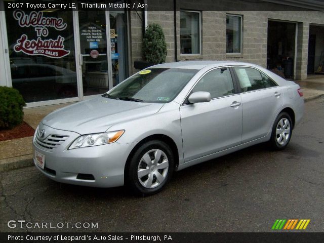 2007 Toyota Camry LE in Titanium Metallic