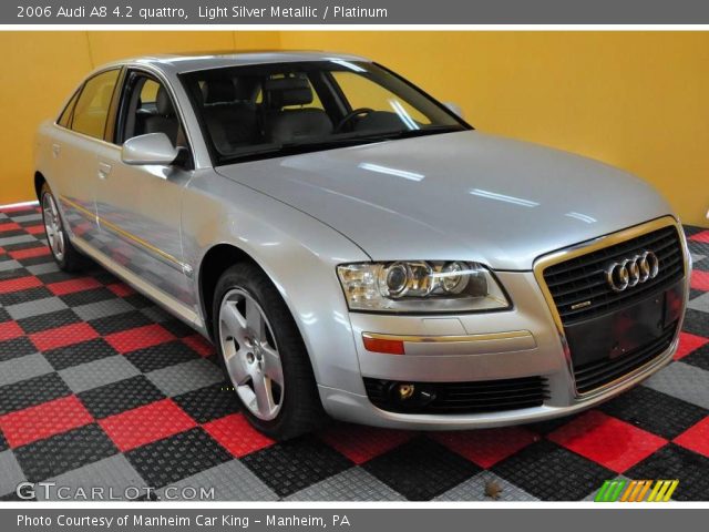 2006 Audi A8 4.2 quattro in Light Silver Metallic