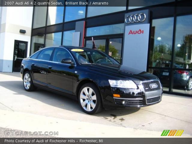2007 Audi A6 4.2 quattro Sedan in Brilliant Black