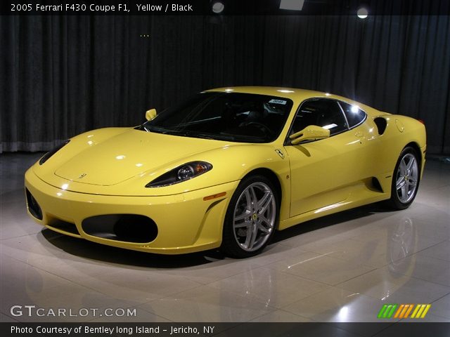 2005 Ferrari F430 Coupe F1 in Yellow