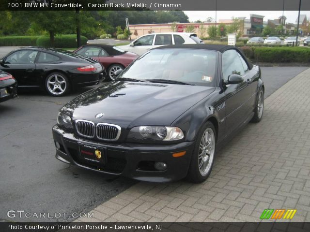 2001 BMW M3 Convertible in Carbon Black Metallic