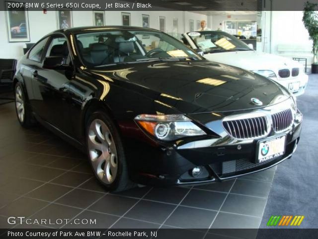 2007 BMW 6 Series 650i Coupe in Jet Black