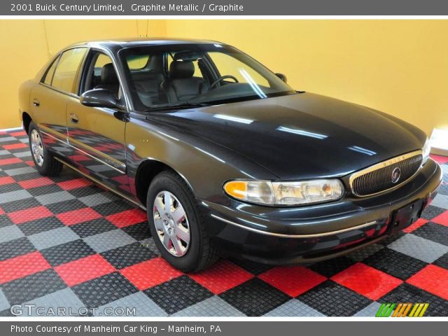 2001 Buick Century Limited in Graphite Metallic