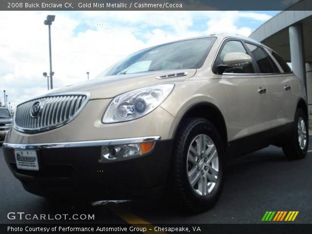 2008 Buick Enclave CX in Gold Mist Metallic