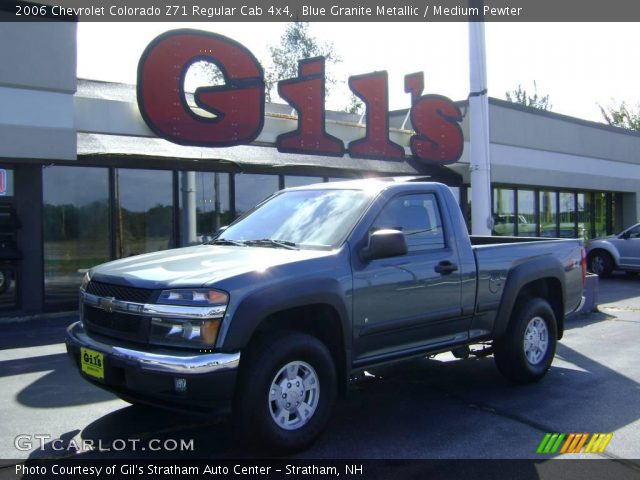 2006 Chevrolet Colorado Z71 Regular Cab 4x4 in Blue Granite Metallic