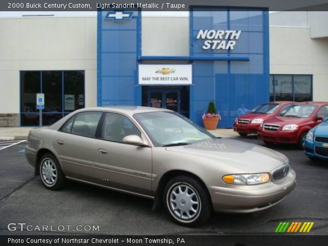 2000 Buick Century Custom in Light Sandrift Metallic