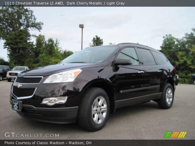 2010 Chevrolet Traverse LS AWD in Dark Cherry Metallic