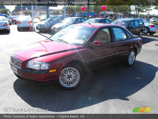 2002 Volvo S80 2.9 in Venetian Red Metallic