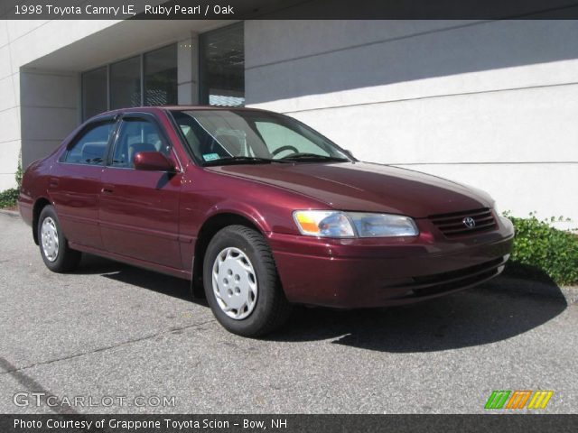 1998 Toyota Camry LE in Ruby Pearl