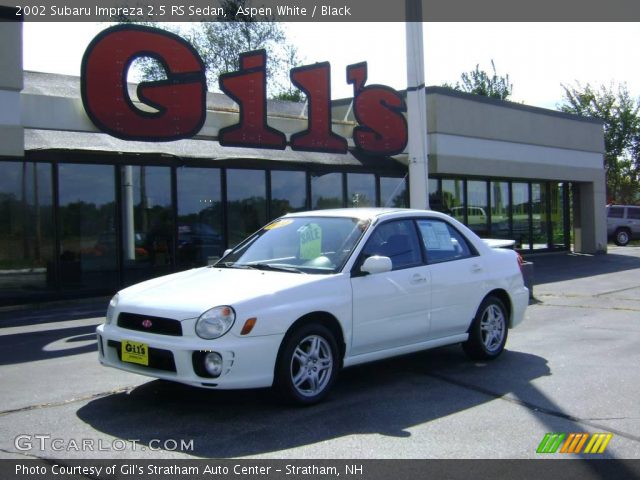 2002 Subaru Impreza 2.5 RS Sedan in Aspen White