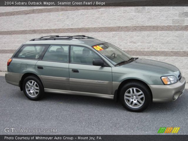 2004 Subaru Outback Wagon in Seamist Green Pearl