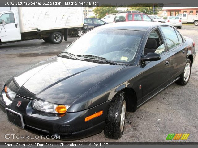 2002 Saturn S Series SL2 Sedan in Black Silver