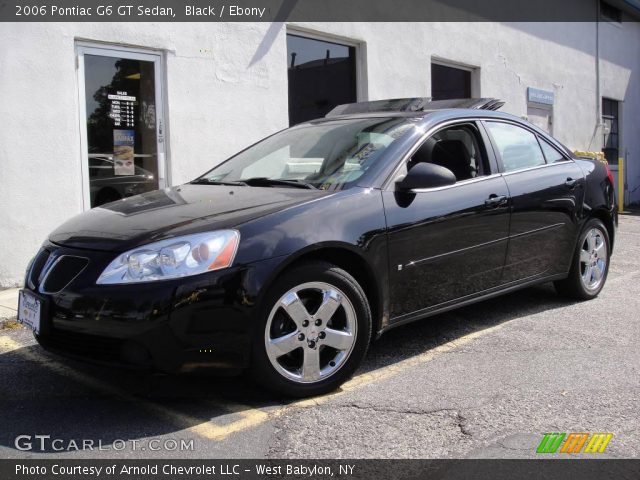 2006 Pontiac G6 GT Sedan in Black
