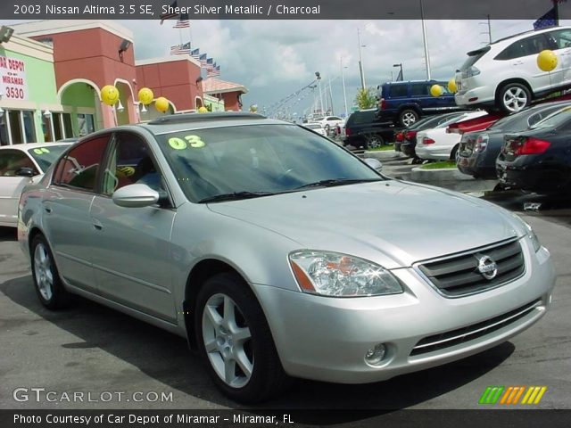 2003 Nissan Altima 3.5 SE in Sheer Silver Metallic