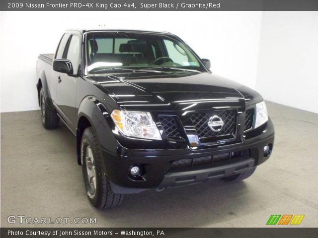 2009 Nissan Frontier PRO-4X King Cab 4x4 in Super Black