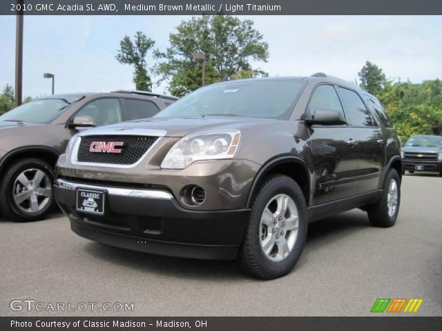 2010 GMC Acadia SL AWD in Medium Brown Metallic