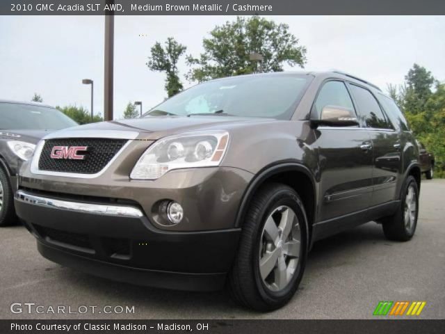 2010 GMC Acadia SLT AWD in Medium Brown Metallic