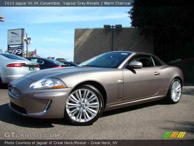 2010 Jaguar XK XK Convertible in Vapour Grey Metallic